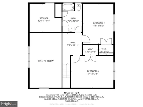 Floorplan - 5602 Patterson Rd, Baldwin, MD 21013 photo 2 of 4