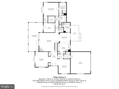 Floorplan - 5602 Patterson Rd, Baldwin, MD 21013 photo 1 of 4