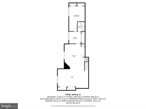 Floorplan - 5602 Patterson Rd, Baldwin, MD 21013 photo 3 of 4