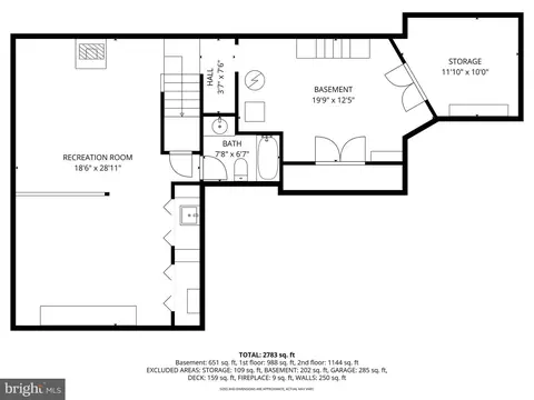 Floorplan - 9102 Wise Avenue Ext, Sparrows Point, MD 21219 photo 3 of 3