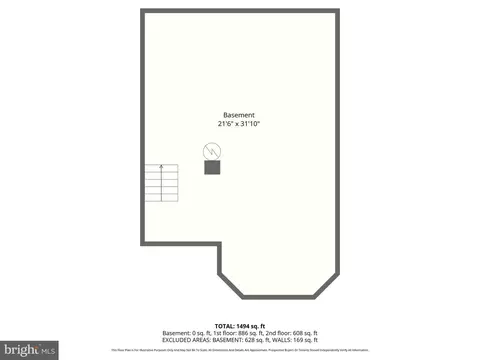 Floorplan - 7308 Linden Ave, Baltimore, MD 21206 photo 1 of 4