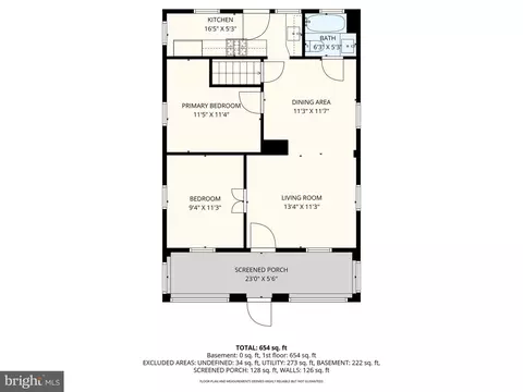 Floorplan - 4206 Baltimore St, Halethorpe, MD 21227 photo 1 of 3