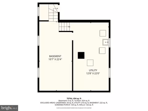 Floorplan - 4206 Baltimore St, Halethorpe, MD 21227 photo 2 of 3