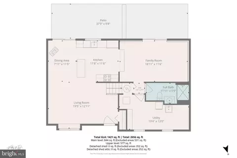 Floorplan - 12921 Bogby Rd, Middle River, MD 21220 photo 1 of 5