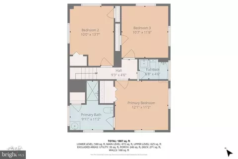 Floorplan - 1326 Stevens Ave, Halethorpe, MD 21227 photo 2 of 4
