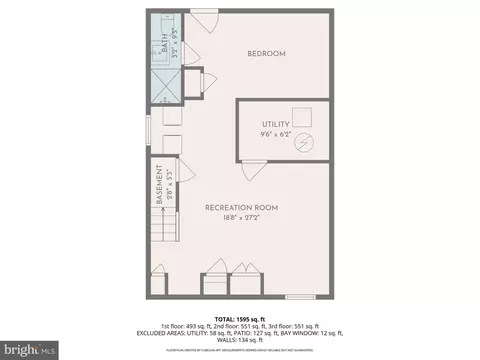Floorplan - 214 Overbrook Rd, Baltimore, MD 21212 photo 3 of 4