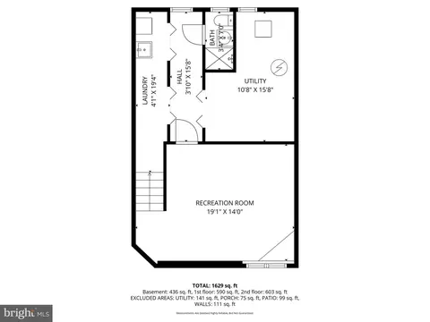 Floorplan - 62 Dunkirk Rd, Baltimore, MD 21212 photo 4 of 4