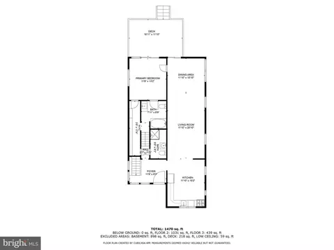 Floorplan - 7613 S Bend Rd, Dundalk, MD 21222 photo 1 of 3
