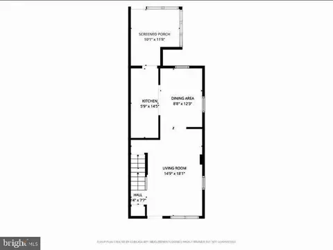 Floorplan - 7853 Saint Gregory Dr, Dundalk, MD 21222 photo 1 of 3