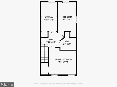 Floorplan - 7853 Saint Gregory Dr, Dundalk, MD 21222 photo 2 of 3
