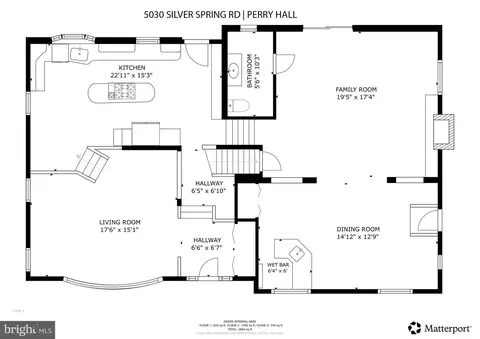 Floorplan - 5030 Silver Spring Rd, Perry Hall, MD 21128 photo 3 of 4