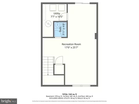 Floorplan - 4069 Rustico Rd, Middle River, MD 21220 photo 1 of 4