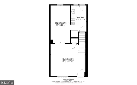 Floorplan - 1245 Brewster St, Halethorpe, MD 21227 photo 1 of 2