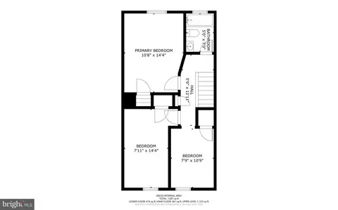 Floorplan - 1245 Brewster St, Halethorpe, MD 21227 photo 2 of 2