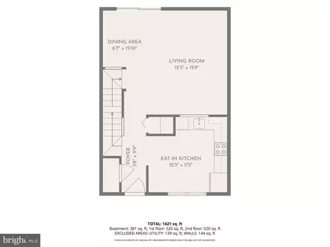 Floorplan - 45 Hyacinth Rd, Parkville, MD 21234 photo 2 of 3