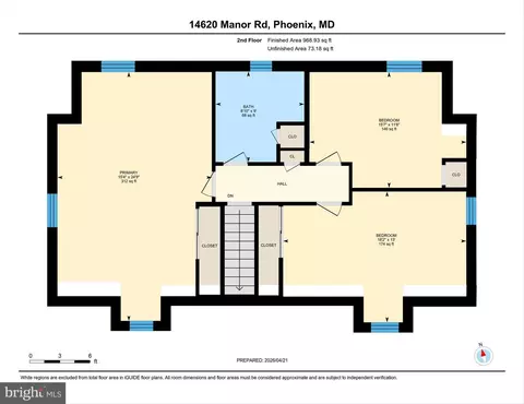 Floorplan - 14620 Manor Rd, Phoenix, MD 21131 photo 2 of 6