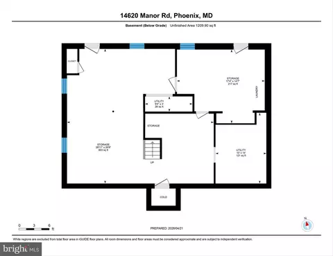 Floorplan - 14620 Manor Rd, Phoenix, MD 21131 photo 3 of 6