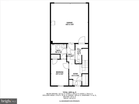 Floorplan - 302 Bevington St, Middle River, MD 21220 photo 1 of 4