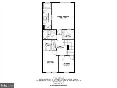 Floorplan - 302 Bevington St, Middle River, MD 21220 photo 3 of 4