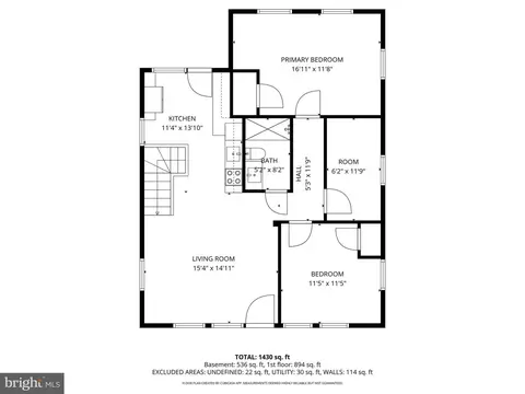 Floorplan - 3 Compression Ct, Middle River, MD 21220 photo 1 of 3