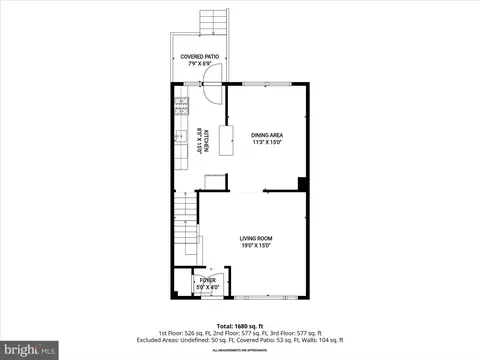 Floorplan - 1403 N Forest Park Ave, Baltimore, MD 21207 photo 1 of 4