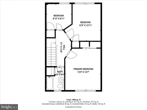Floorplan - 1403 N Forest Park Ave, Baltimore, MD 21207 photo 2 of 4