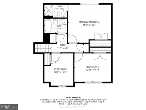 Floorplan - 7040 Johnnycake Rd, Windsor Mill, MD 21244 photo 2 of 4