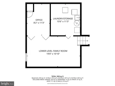 Floorplan - 7040 Johnnycake Rd, Windsor Mill, MD 21244 photo 4 of 4