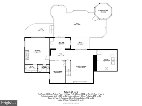 Floorplan - 3903 Dance Mill Rd, Phoenix, MD 21131 photo 1 of 5