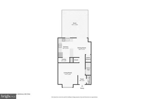 Floorplan - 1614 Winding Brook Way, Windsor Mill, MD 21244 photo 2 of 4