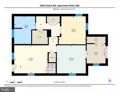 Floorplan - 3303 Grace Rd, Sparrows Point, MD 21219 photo 1 of 3