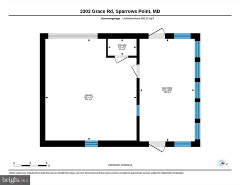 Floorplan - 3303 Grace Rd, Sparrows Point, MD 21219 photo 3 of 3
