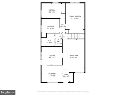 Floorplan - 6649 Chippewa Dr, Baltimore, MD 21209 photo 1 of 3