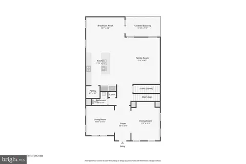 Floorplan - 506 Ladywell St, Middle River, MD 21220 photo 1 of 3