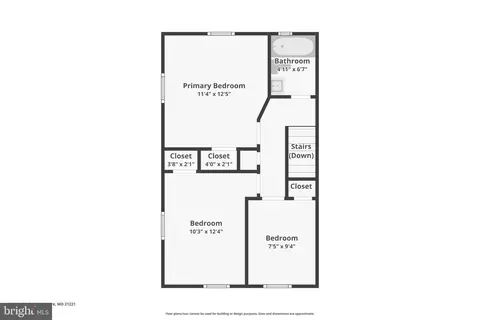 Floorplan - 1640 Poles Rd, Essex, MD 21221 photo 2 of 3
