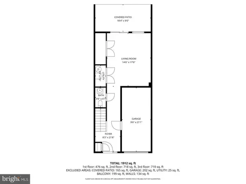 Floorplan - 912 Winter Run Rd, Middle River, MD 21220 photo 1 of 4