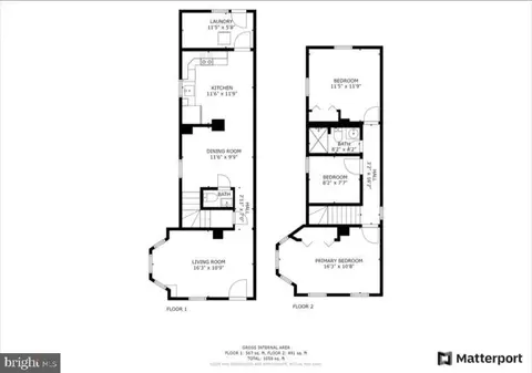 Floorplan - 203 Sollers Point Rd, Dundalk, MD 21222 photo 1 of 3