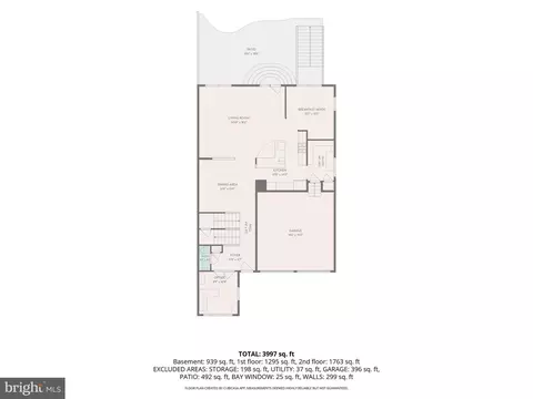 Floorplan - 9113 Back Drop Dr, Perry Hall, MD 21128 photo 2 of 3