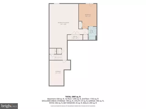 Floorplan - 9113 Back Drop Dr, Perry Hall, MD 21128 photo 1 of 3