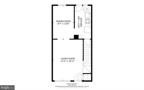 Floorplan - 762 Fulbrook Rd, Dundalk, MD 21222 photo 1 of 4