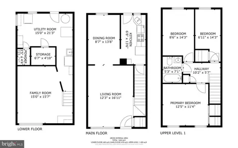 Floorplan - 762 Fulbrook Rd, Dundalk, MD 21222 photo 4 of 4