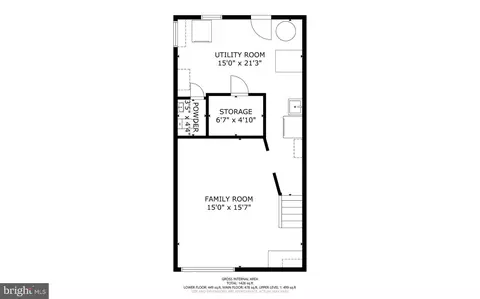 Floorplan - 762 Fulbrook Rd, Dundalk, MD 21222 photo 3 of 4