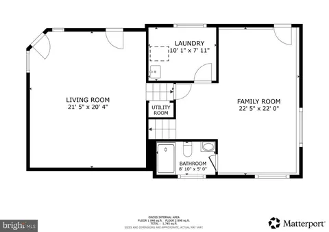 Floorplan - 5815 Heron Dr, Halethorpe, MD 21227 photo 1 of 2