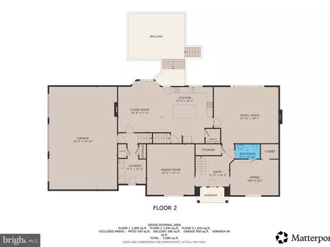 Floorplan - 12 Wetherbee Ct, Phoenix, MD 21131 photo 1 of 4