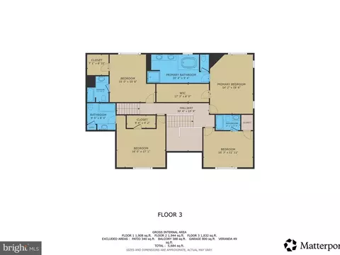 Floorplan - 12 Wetherbee Ct, Phoenix, MD 21131 photo 2 of 4