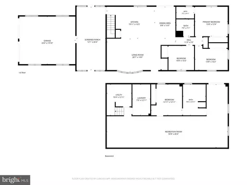 Floorplan - 12700 Harford Rd, Fork, MD 21051 photo 3 of 3