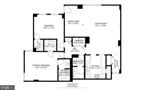 Floorplan - 205 E Joppa Rd #1809, Towson, MD 21286 photo 1 of 1