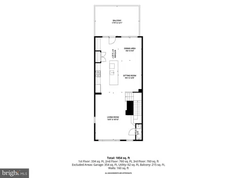 Floorplan - 322 Heritage St, Middle River, MD 21220 photo 2 of 4