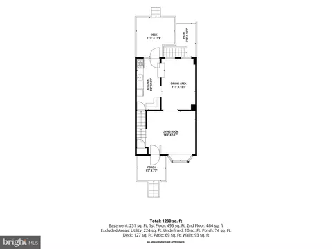 Floorplan - 1652 Hardwick Rd, Towson, MD 21286 photo 1 of 4