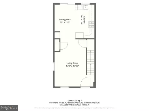 Floorplan - 1627 Manor Rd, Dundalk, MD 21222 photo 1 of 4